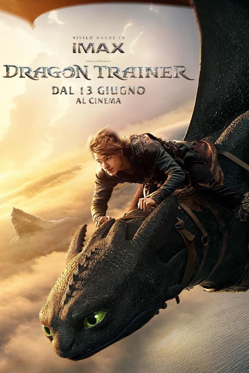 Locandina del film Dragon trainer (how to train your dragon)