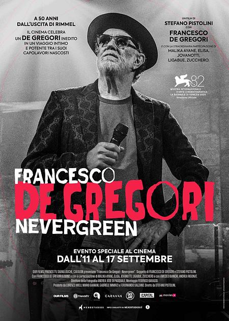 FRANCESCO DE GREGORI. NEVERGREEN
