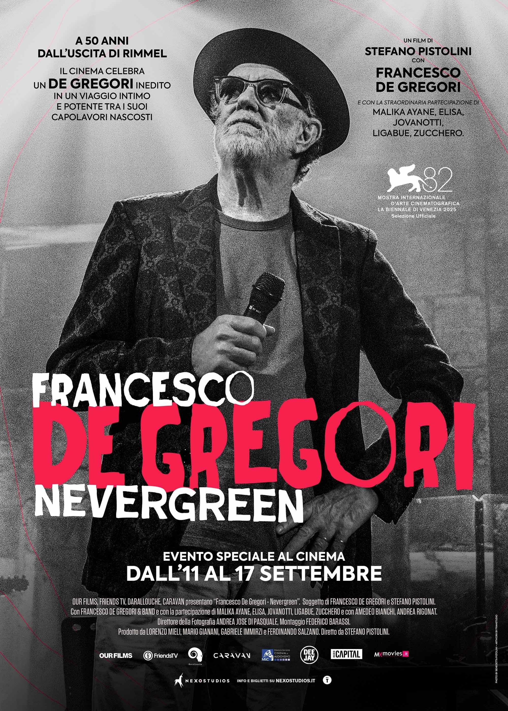 Immagine del film Francesco de gregori. nevergreen