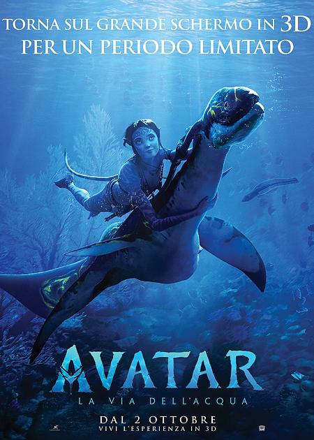 AVATAR - LA VIA DELL'ACQUA (RE-RELEASE) - 3D