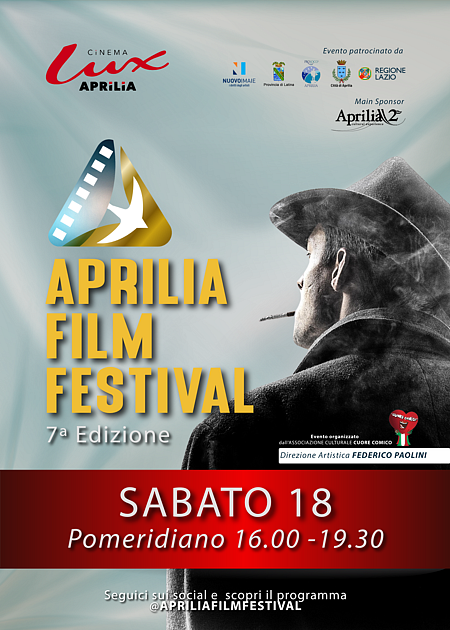 APRILIA FILM FESTIVAL 7° EDIZIONE - SABATO POMERIGGIO