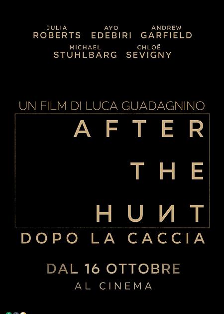 AFTER THE HUNT: DOPO LA CACCIA
