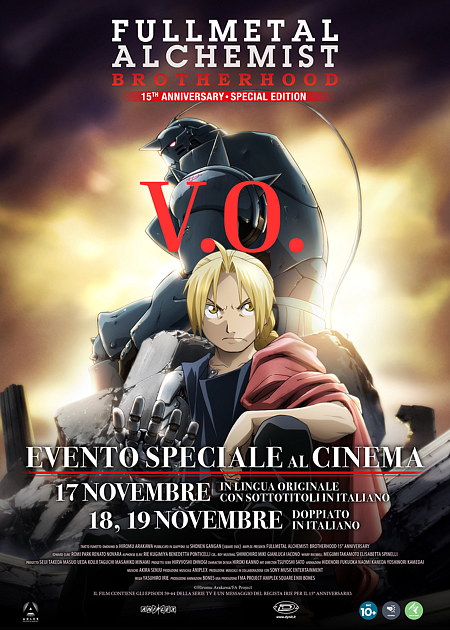 FULLMETAL ALCHEMIST: BROTHERHOOD - ORIGINAL LANGUAGE