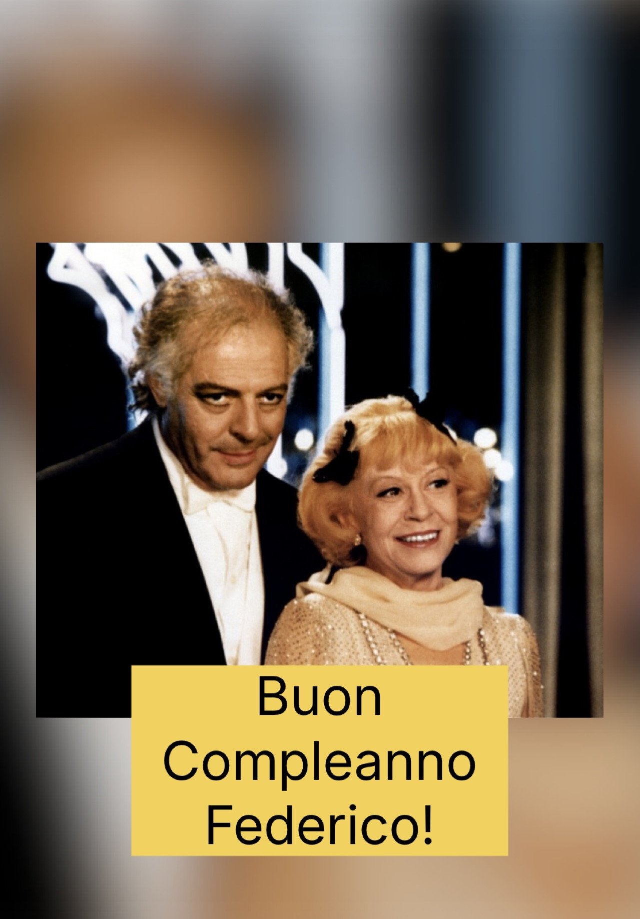 Locandina del film Buon compleanno federico