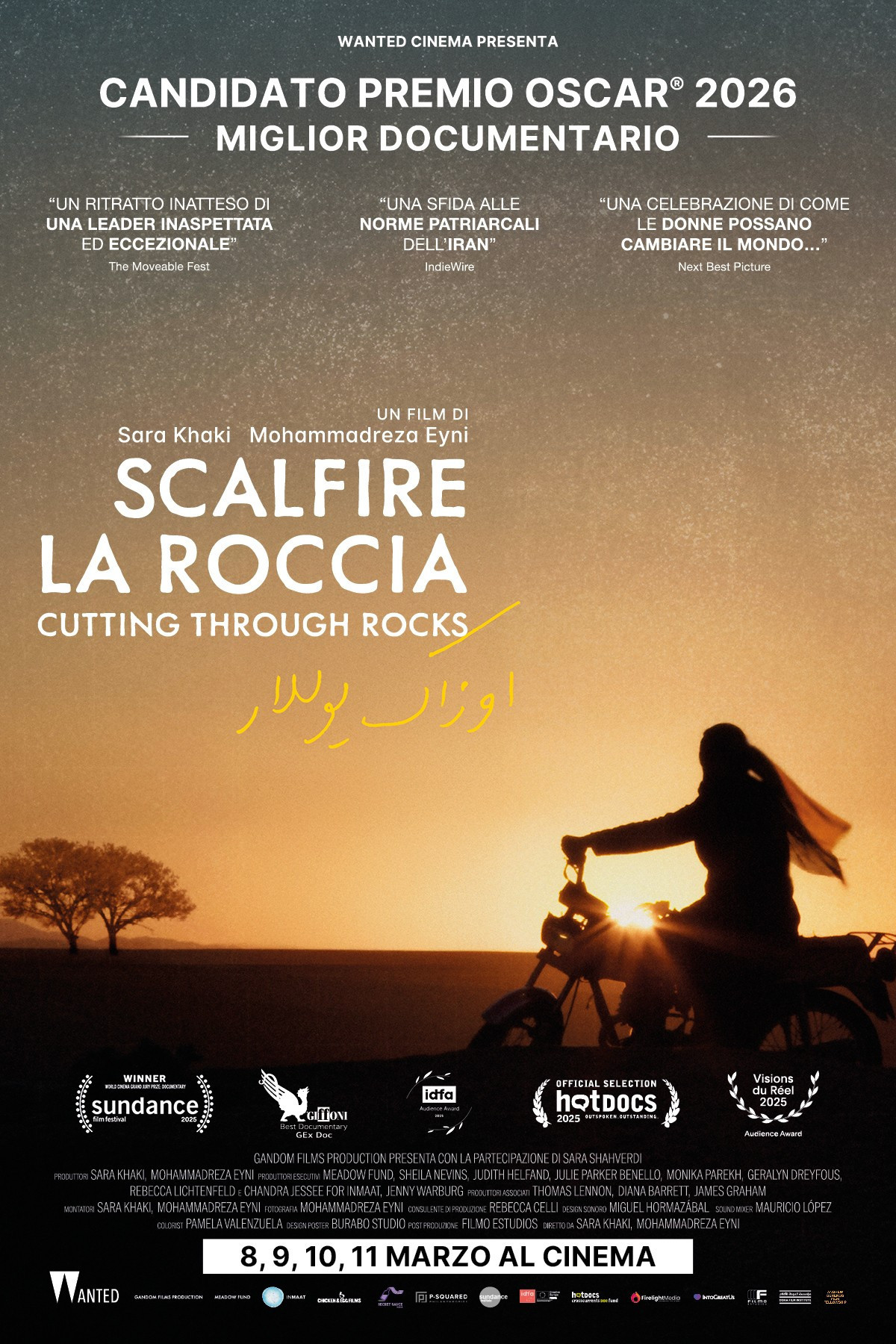 Locandina del film Scalfire la roccia (cutting through rocks)