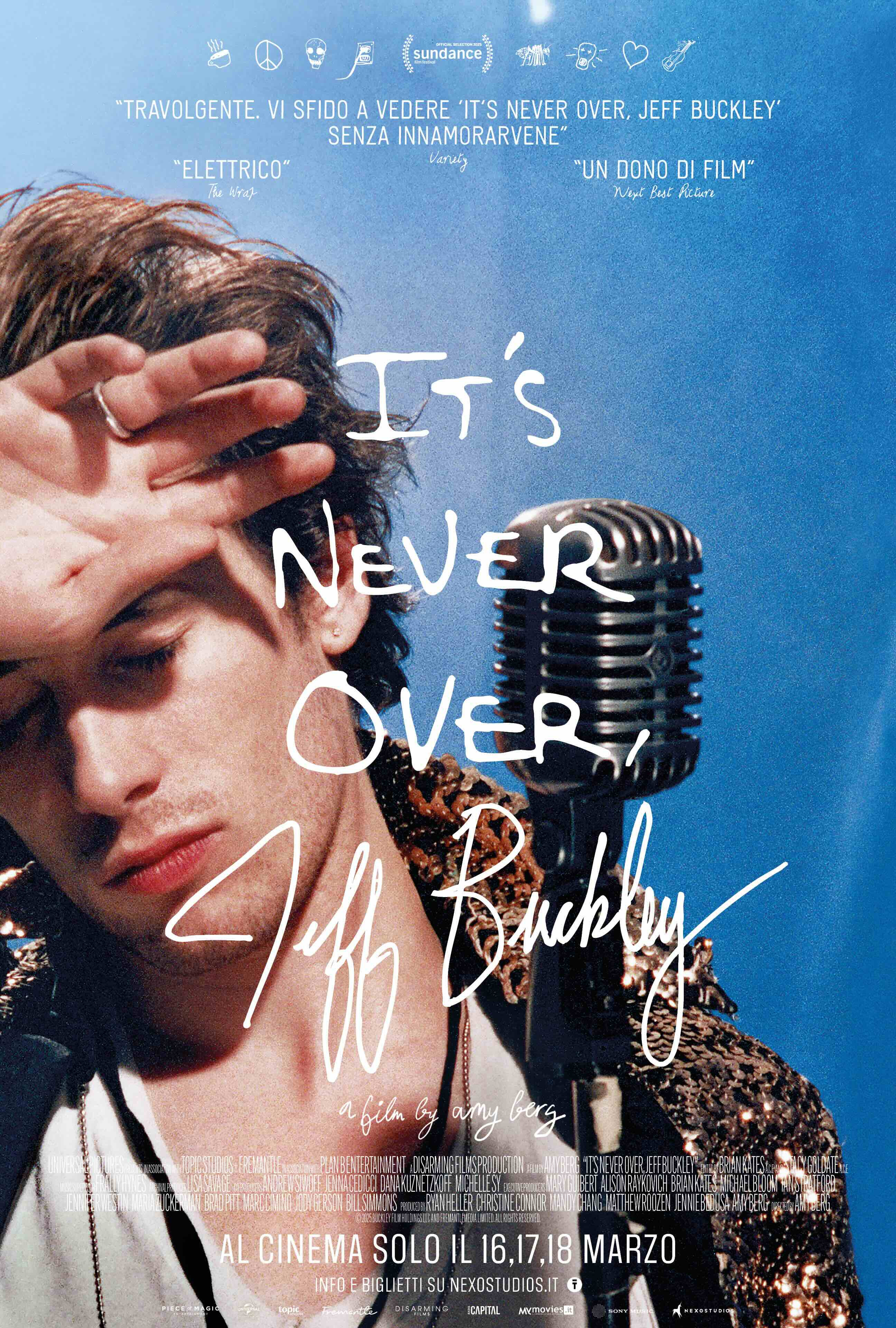 IT'S NEVER OVER, JEFF BUCKLEY