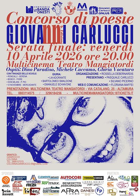 CONCORSO DI POESIE - GIOVANNI CARLUCCI