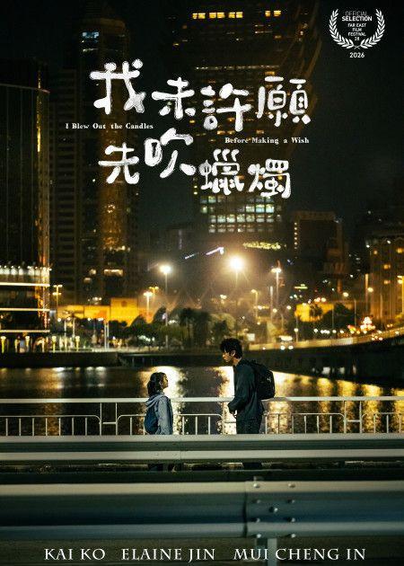 I BLEW OUT THE CANDLES BEFORE MAKING A WISH