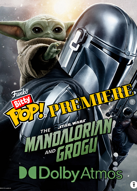 STAR WARS: THE MANDALORIAN AND GROGU - DOLBY ATMOS - FUNKOPOP  PREMIER 