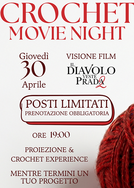 IL DIAVOLO VESTE PRADA 2 - CROCHET MOVIE NIGHT 