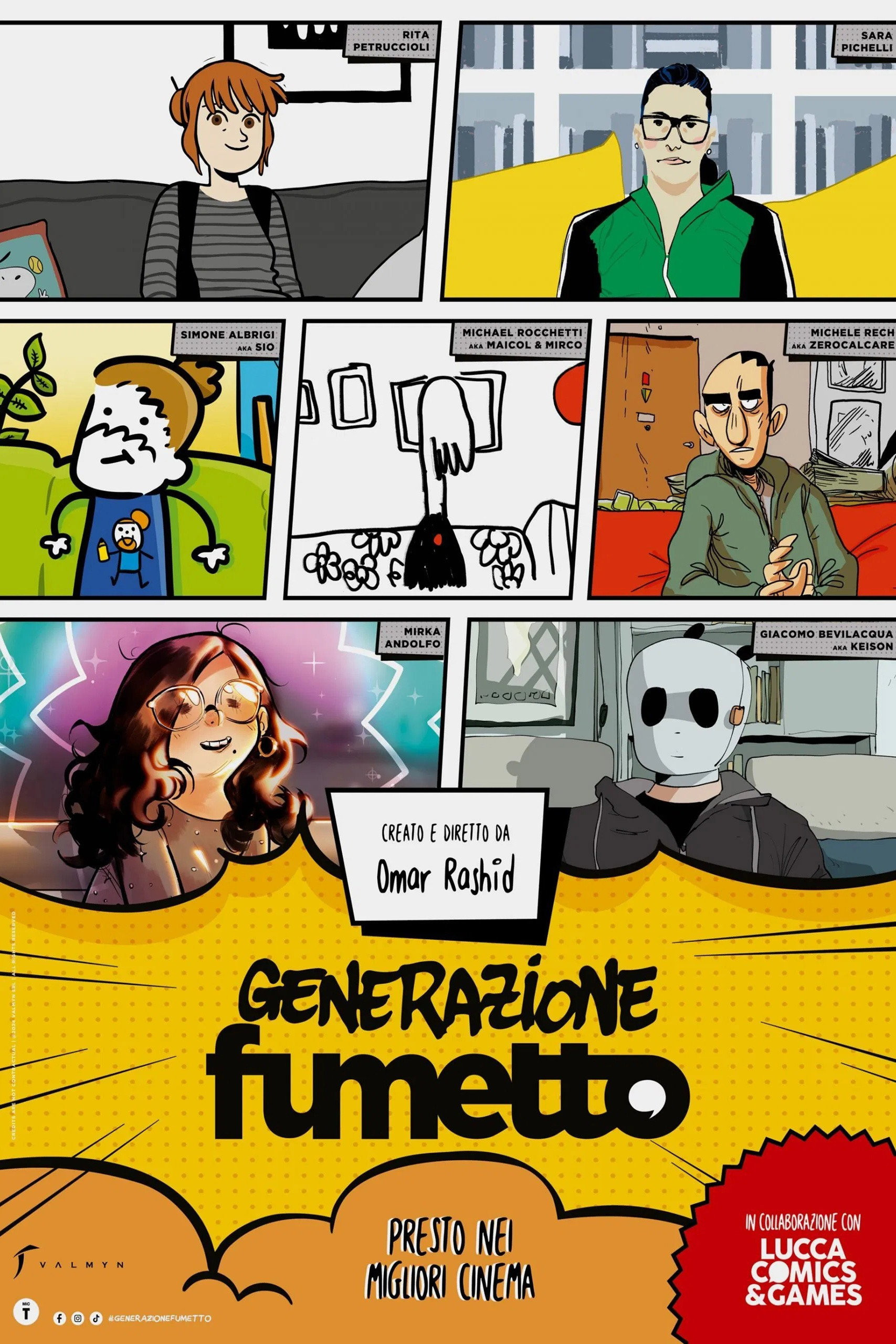 Locandina del film Generazione fumetto