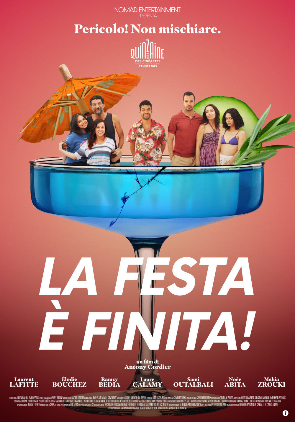 Locandina del film La festa È finita (the party's over!)