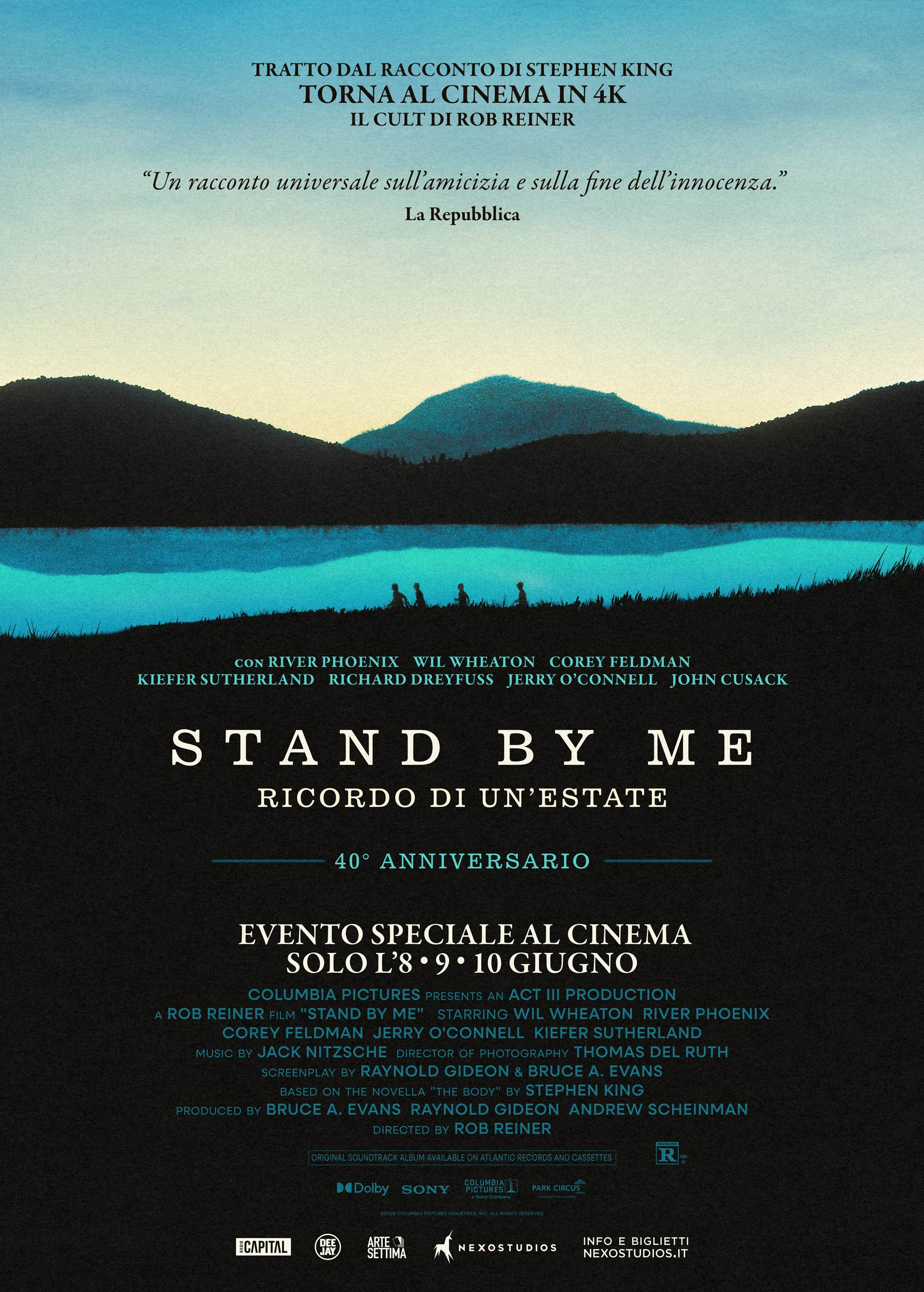 STAND BY ME - RICORDO DI UN'ESTATE 4K (40°ANNIVERSARIO)