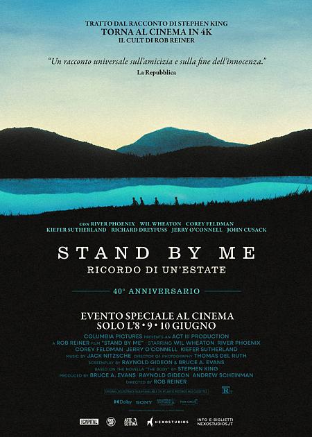 STAND BY ME - RICORDO DI UN'ESTATE 4K (40°ANNIVERSARIO) - V.O.