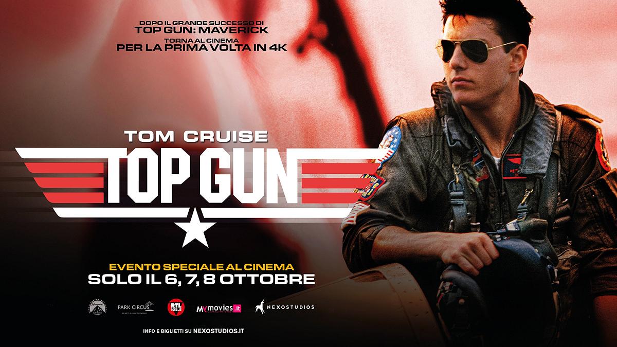 Top Gun 40° in versione rimasterizzata 4K - Tom Cruise è Maverick
