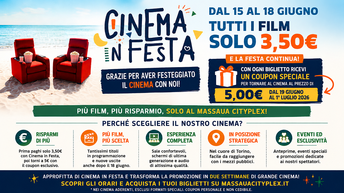 Cinema in Festa Massaua Cityplex