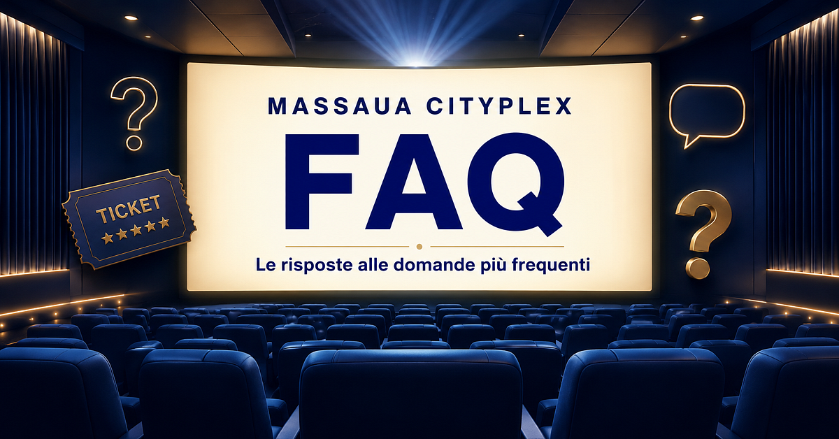 FAQ del Massaua Cityplex, cinema multisala in Piazza Massaua a Torino