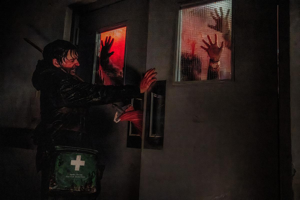 Dettaglio verticale di un easter egg