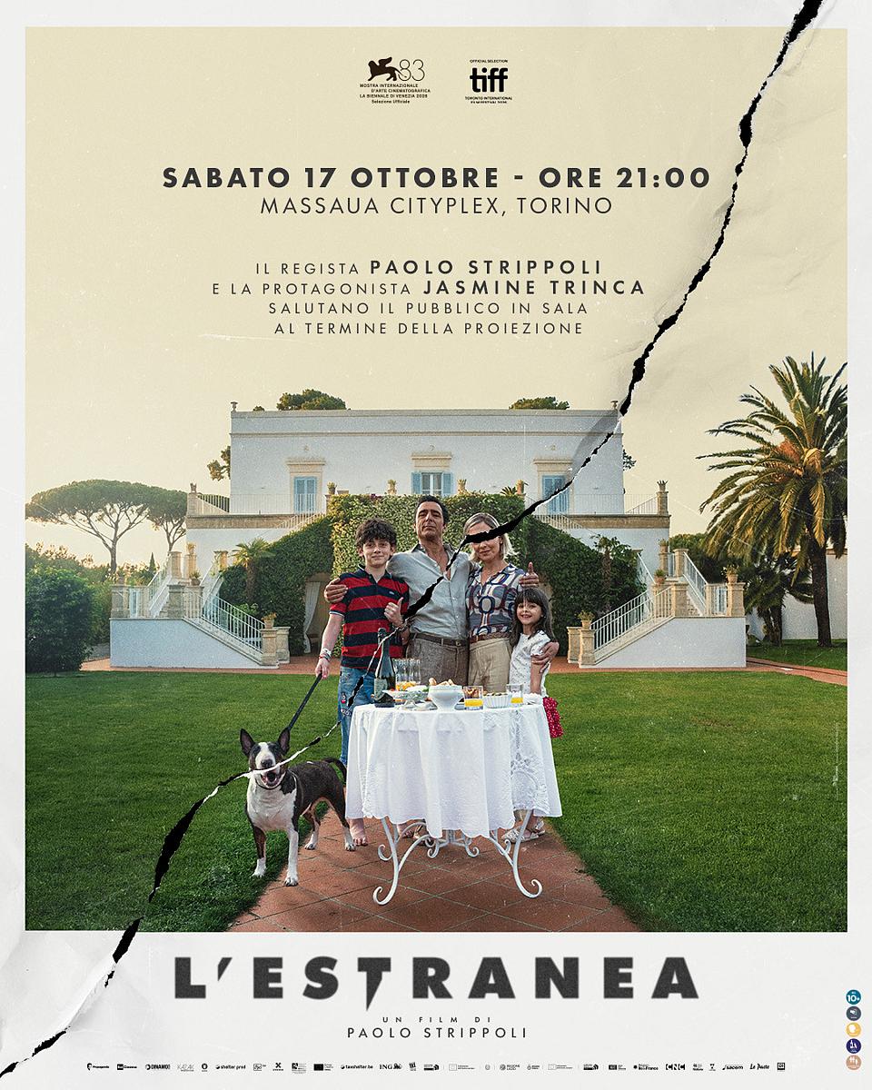 Locandina ufficiale del film L’estranea di Paolo Strippoli