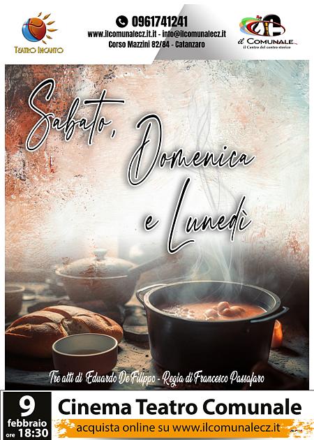 Sabato, domenica e lunedì