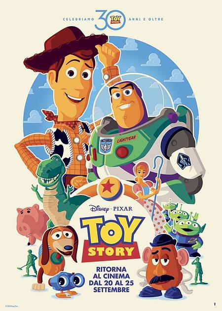 TOY STORY RE-RELEASE 30° ANNIVERSARIO