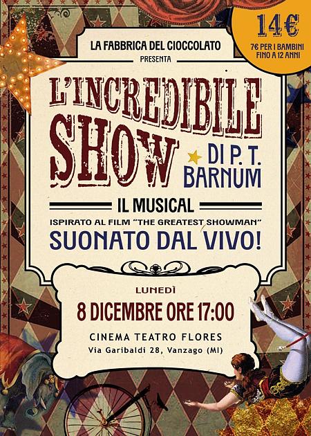 L'INCREDIBILE SHOW DI P.T.BARNUM