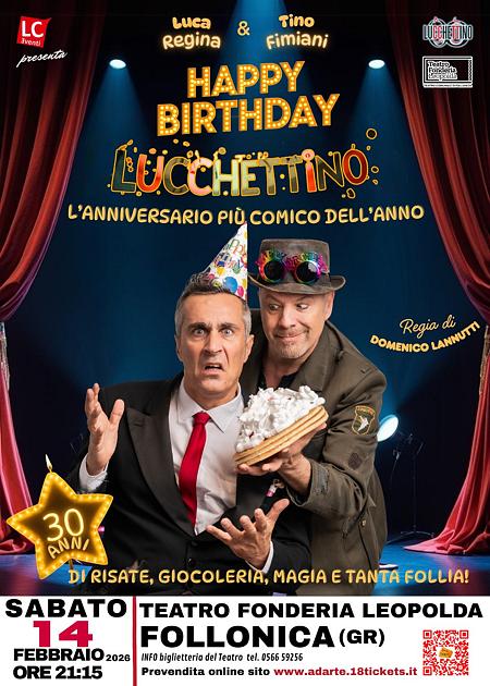 HAPPY BIRTHDAY LUCCHETTINO
