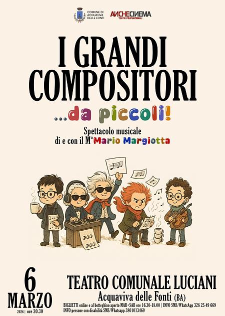 MARIO MARGIOTTA / I GRANDI COMPOSITORI ... DA PICCOLI!