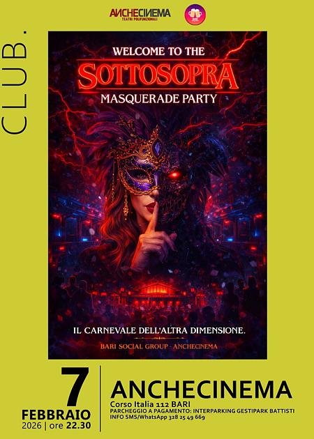 SOTTOSOPRA MASQUERADE PARTY
