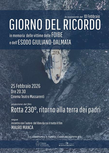 Rotta 230° RITORNO ALLA TERRA DEI PADRI 