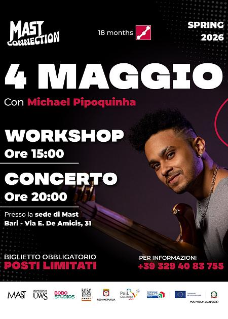 Michael Pipoquinha in concerto