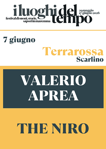 THE NIRO - I LUOGHI DEL TEMPO 2026