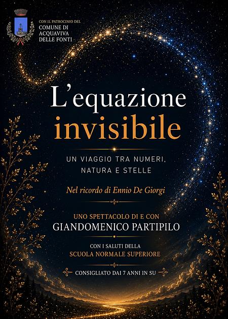 L'equazione Invisibile- Un viaggio tra numeri, natura e stelle