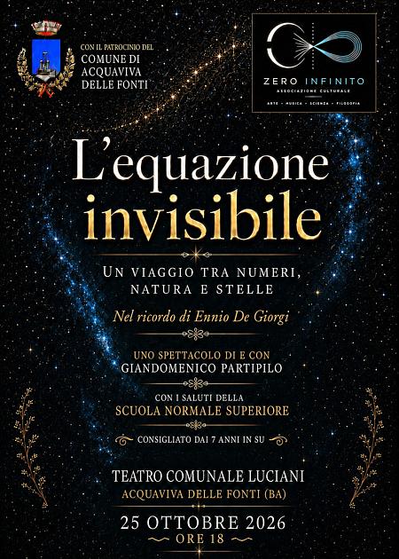 L'equazione Invisibile- Un viaggio tra numeri, natura e stelle