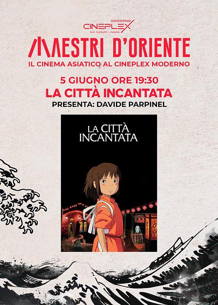 LA CITTA' INCANTATA (SEN TO CHIHIRO NO KAMIKAKUSHI) (RIED. 2022)