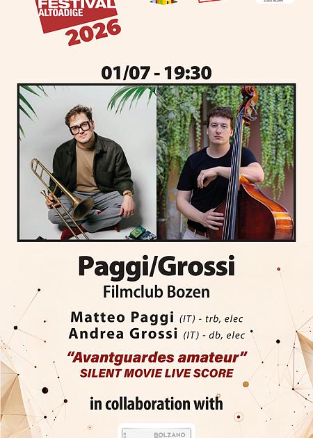 AVANTGUARDES AMATEUR - LIVE SOUNDTRACK BY PAGGI/GROSSI