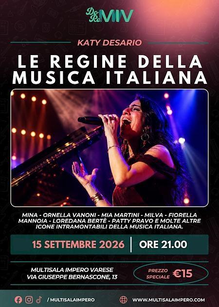 LE REGINE DELLA MUSICA ITALIANA - KATY DESARIO