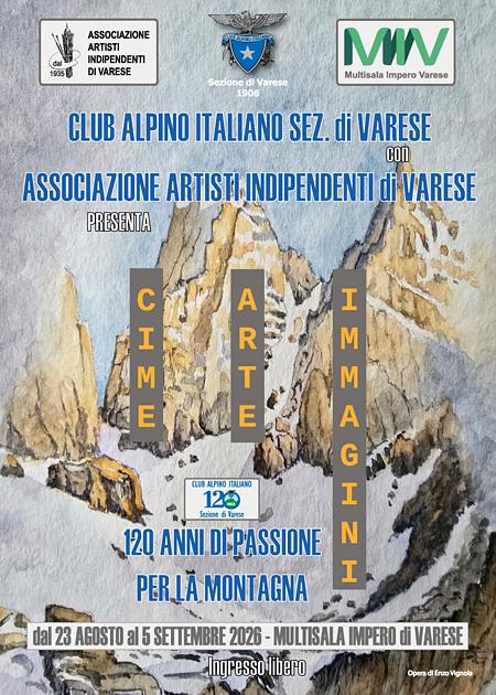 CIME ARTE IMMAGINI - MOSTRA DAL 23 AGOSTO AL 5 SETTEMBRE