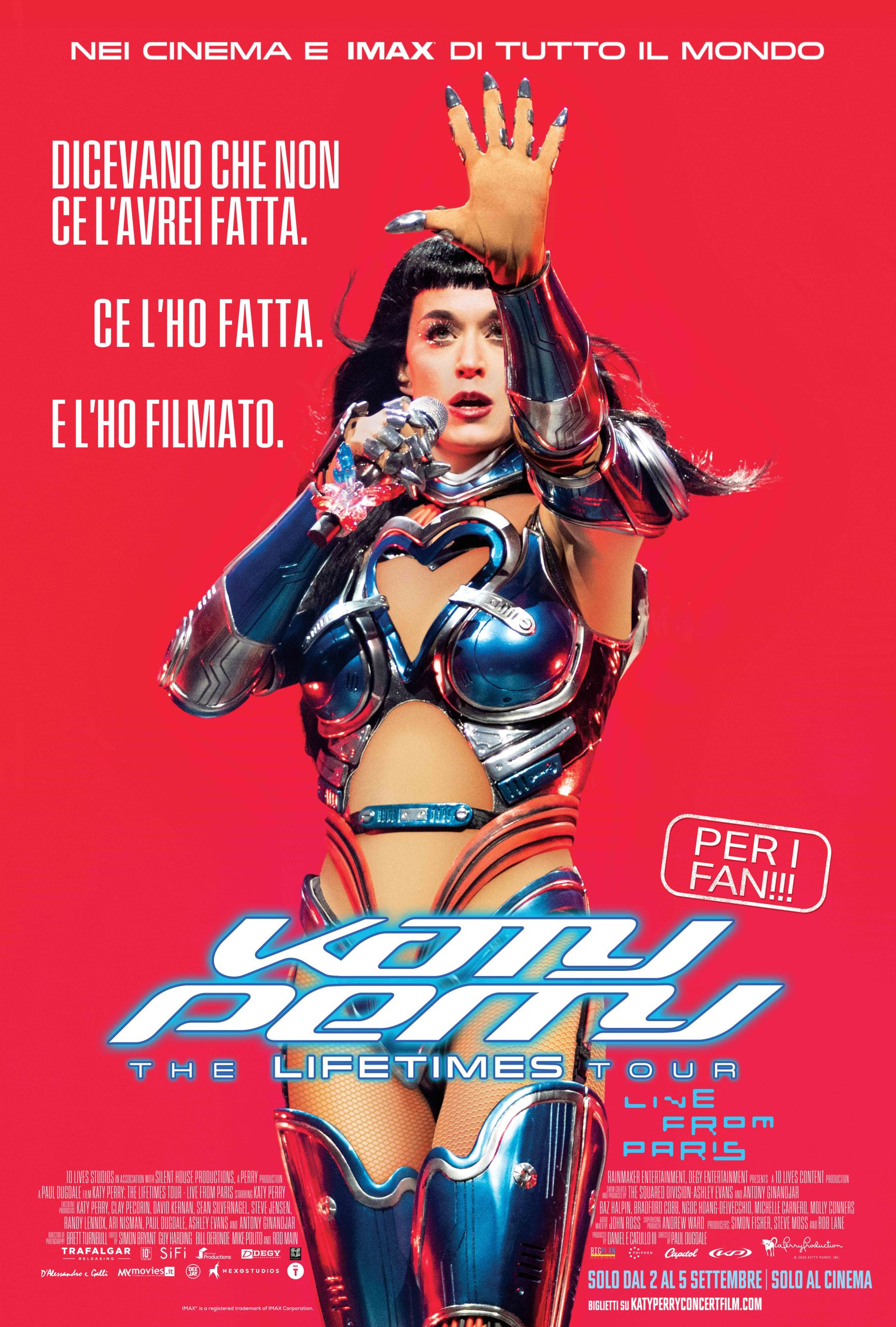 Katy perry: the lifetime tour - live from paris