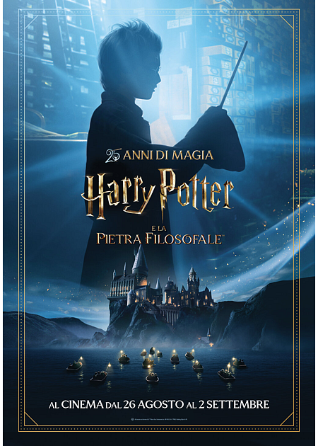 HARRY POTTER E LA PIETRA FILOSOFALE – 25MO ANNIVERSARIO