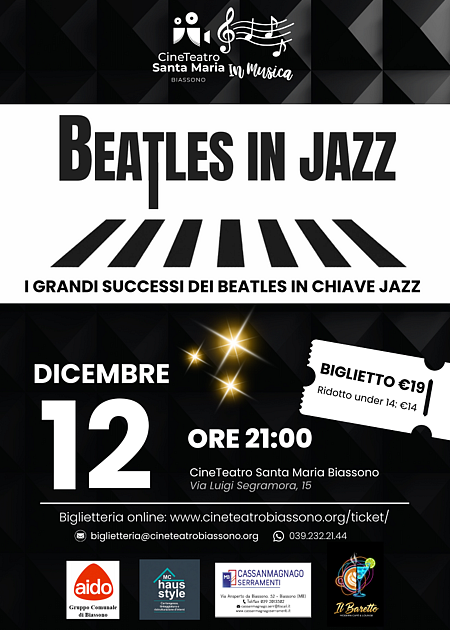 Beatles in Jazz - I grandi successi dei beatles in chiave Jazz