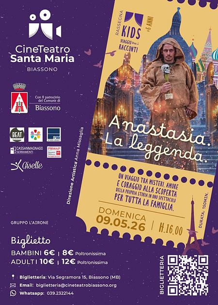 Anastasia. La leggenda.