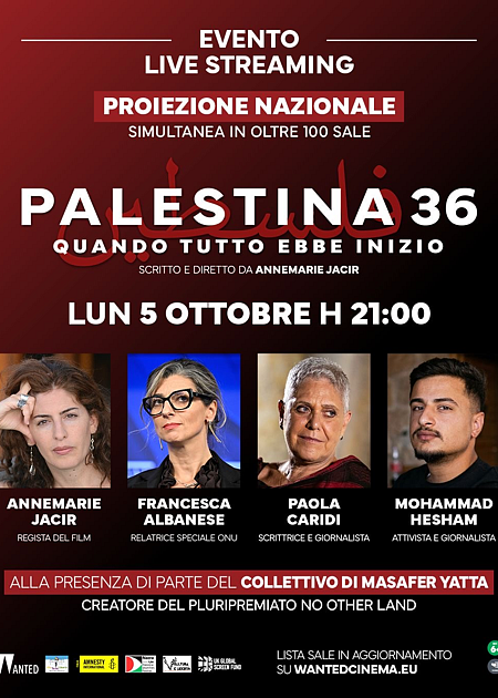 PALESTINA 36 - QUANDO TUTTO EBBE INIZIO