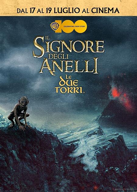 IL SIGNORE DEGLI ANELLI: LE DUE TORRI- THEATRICAL VERSION 4K - WB 100TH ANNIVERSARY