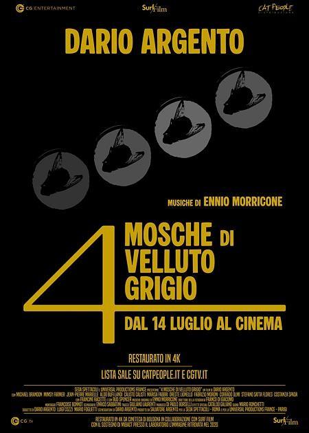 QUATTRO MOSCHE DI VELLUTO GRIGIO (RIED.)
