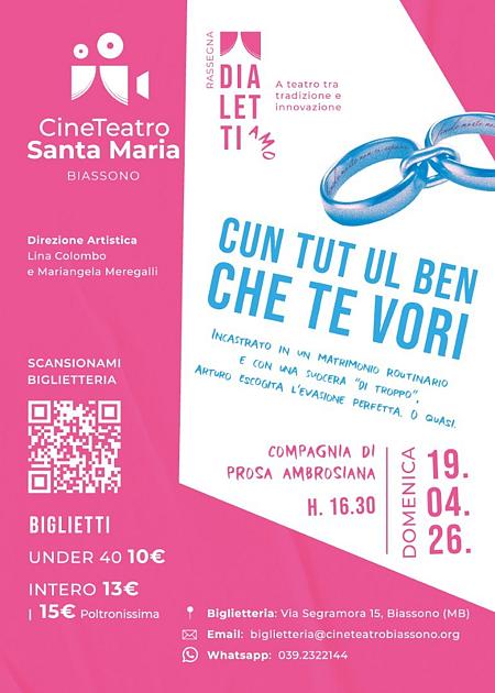 Con tut ul ben che te vori