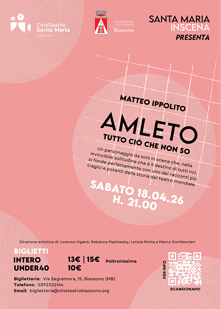 Amleto, tutto ciò che non so