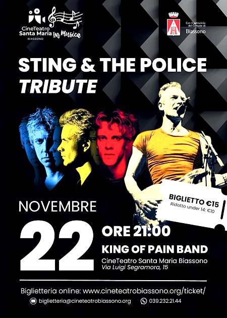 Sting & The Police: tribute