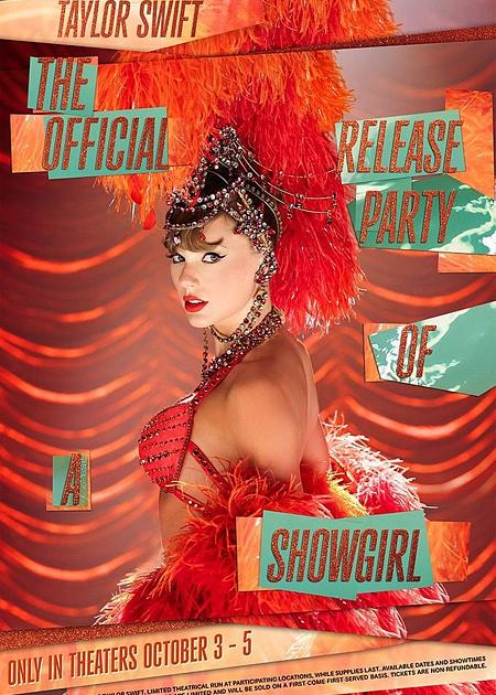 TAYLOR SWIFT | THE OFFICIAL RELEASE PARTY OF A SHOWGIRL