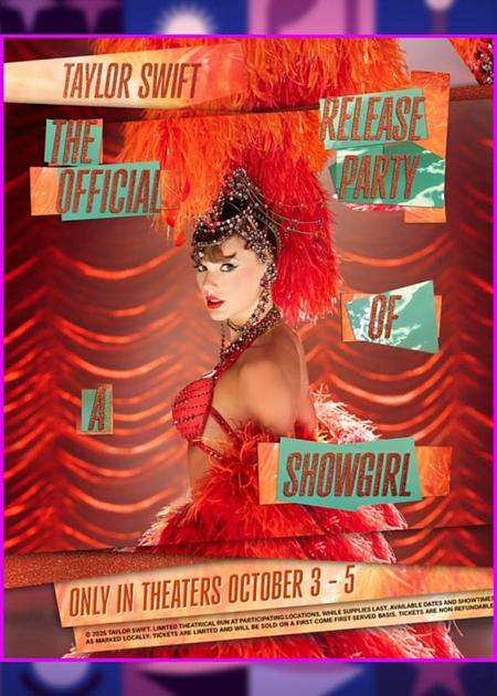 TAYLOR SWIFT | THE OFFICIAL RELEASE PARTY OF A SHOWGIRL